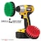 Drill Brush Power Scrubber By Useful Products 5 in W 5 in L Brush, Variety 4in-S-GR-QC-DB - alternate 5
